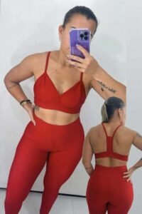 Conjunto calça com bojo001
