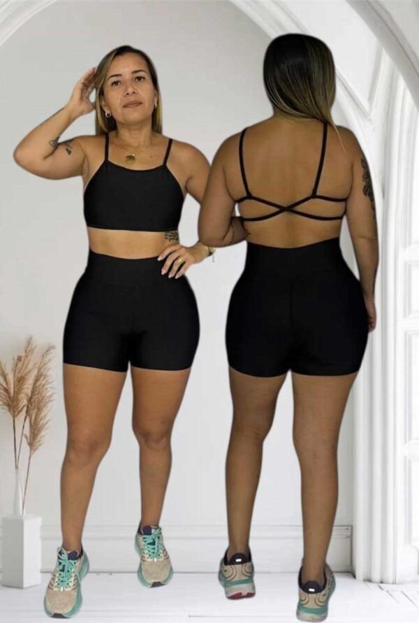 Conjuntos short com bojo regular