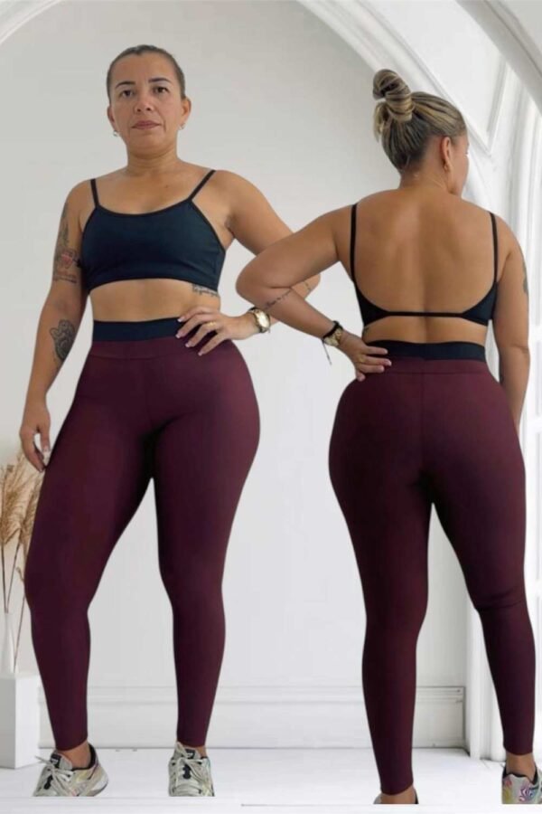 Conjunto calça bojo detalhe tira