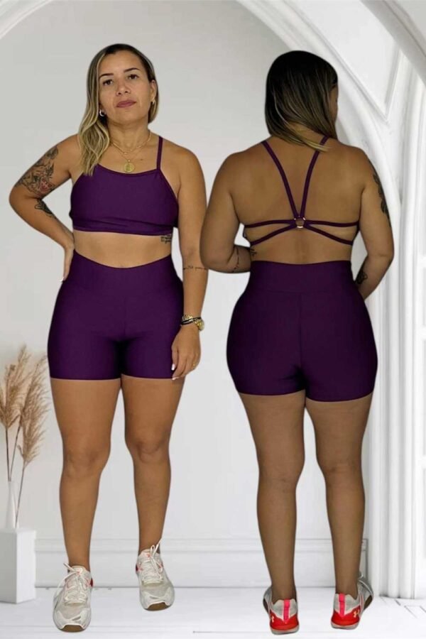 Conjunto short sem bojo Pérola