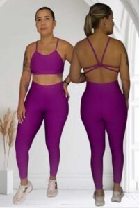 Conjunto calça bojo Trançado