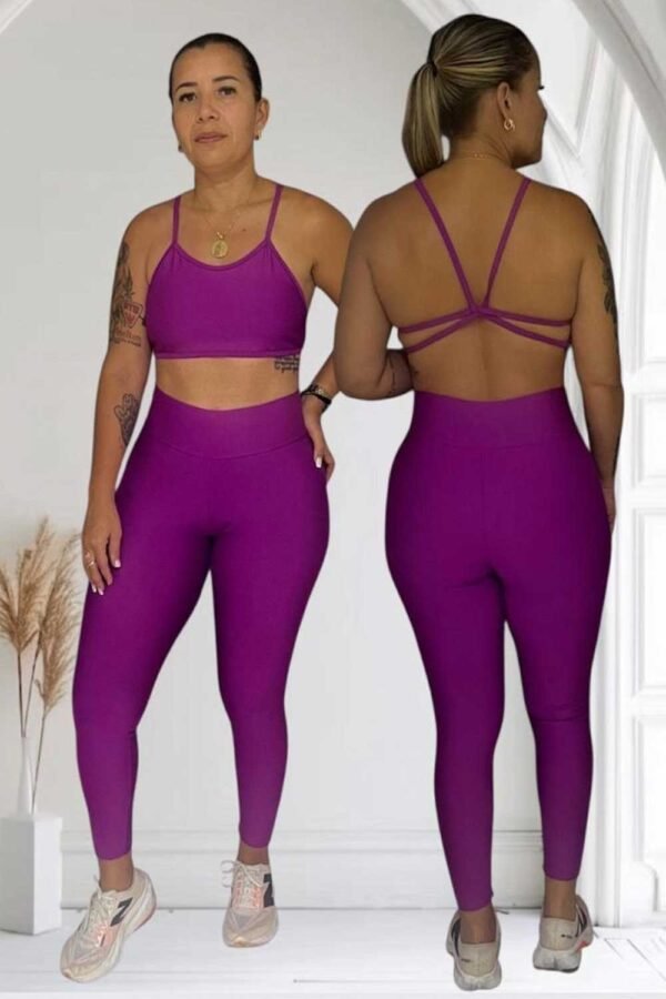 Conjunto calça bojo Trançado