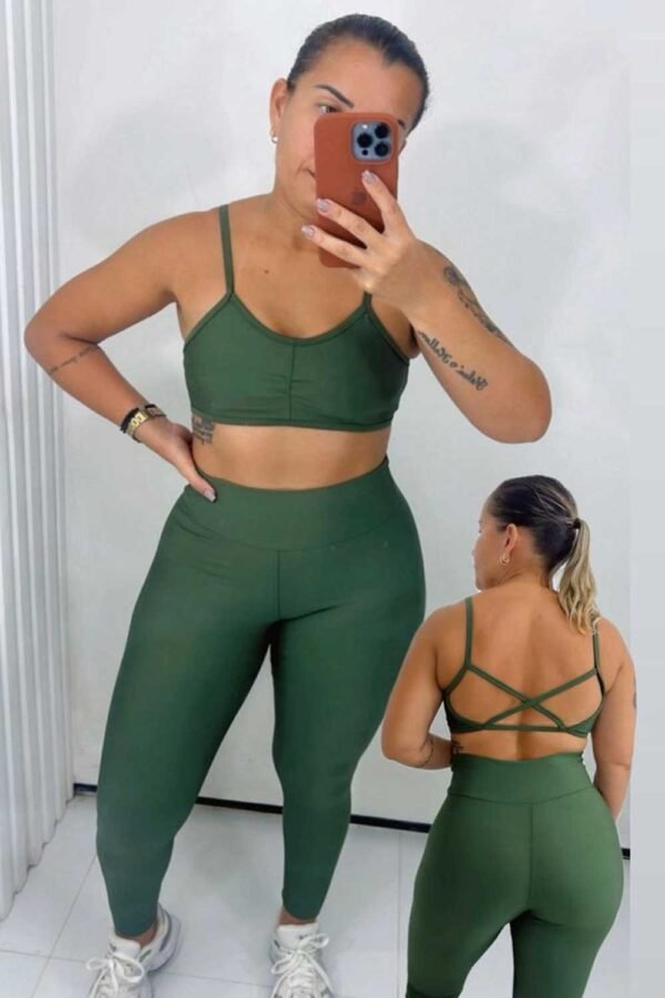 Conjunto calça bojo Maitê