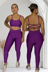 Conjunto calça com bojo Ohana