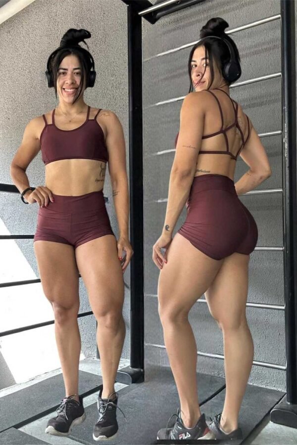 Conjunto short sem bojo 030
