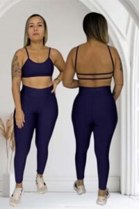 Conjunto suplex calça bojo Júlia