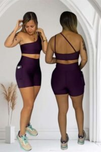Conjunto suplex com bolso sem bojo