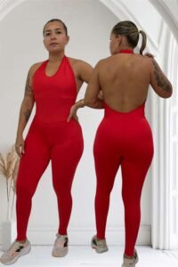 Macacão premium zero transp Rose