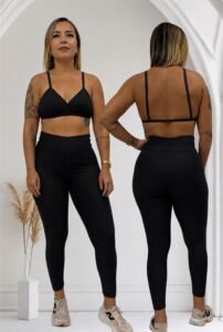 Conjunto suplex calça bojo Drika