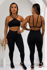 Conjunto calça suplex bojo 040