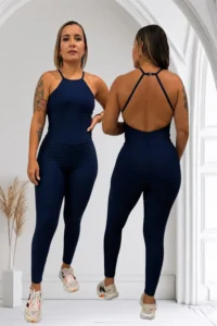 Macacão suplex bojo Livia